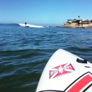 jay-race-surfboard-in-ocean-santa-cruz
