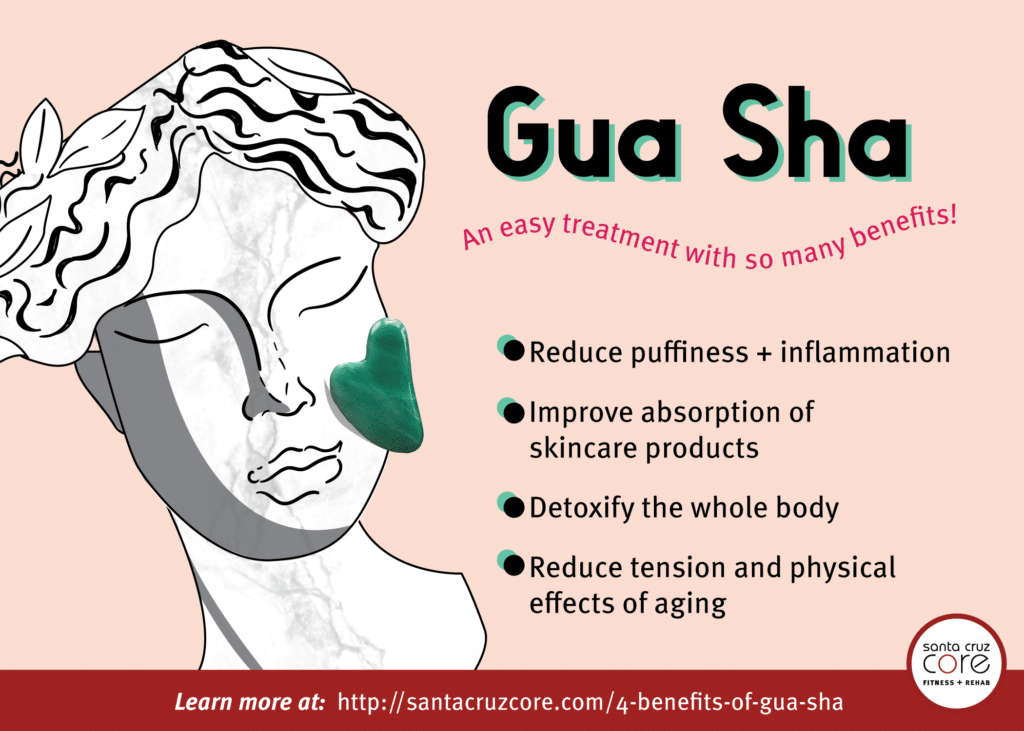 gua sha therapy and face scraping 