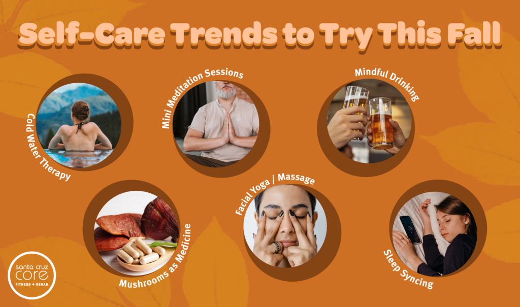 An array of self-care trends to try in Fall 2023