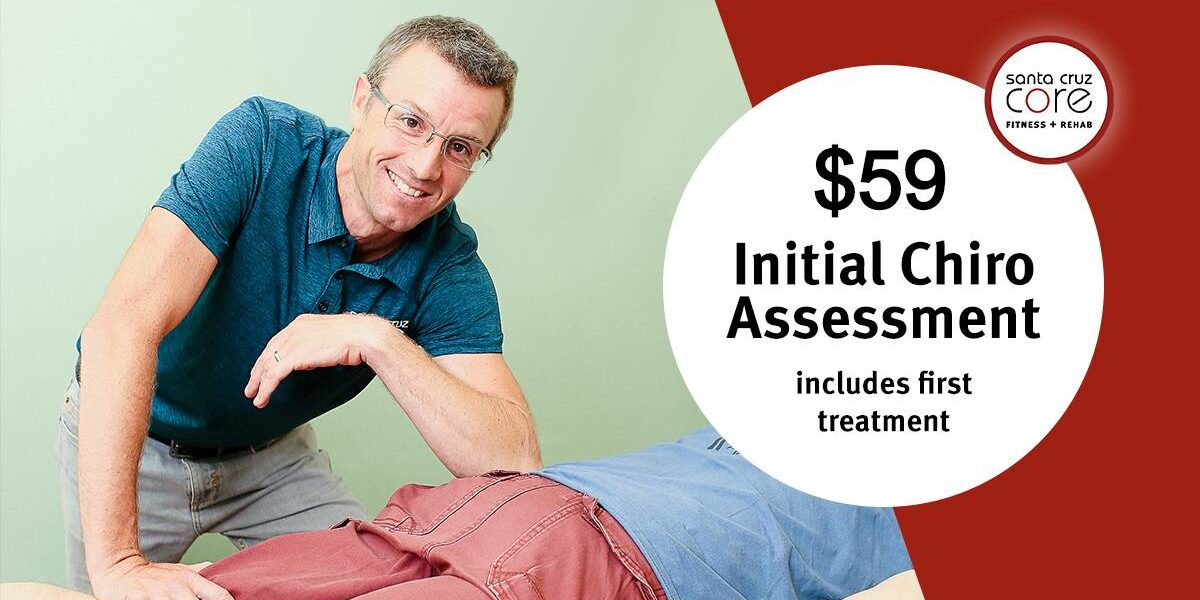 initial chiropractor assessment for $59