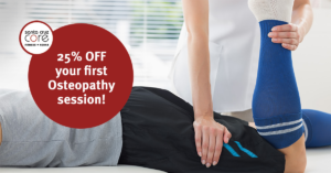 Initial Osteopathic Treatment Offer 25% Off