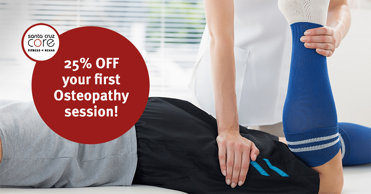 Initial Osteopathic Treatment Offer 25% Off